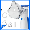 Nebulizador Portátil Silencioso Mesh – Alívio Rápido para Adultos e Crianças