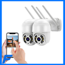 Câmera 360° Smart Wi-Fi A8 Full HD – Visão Noturna, Monitoramento por App e Detecção de Movimento