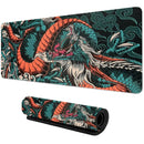 Mousepad Gamer XXL Dragão Japonês – Anime, Grande, Antiderrapante e à Prova d’Água