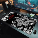 Mousepad Gamer XXL Dragão Japonês – Anime, Grande, Antiderrapante e à Prova d’Água