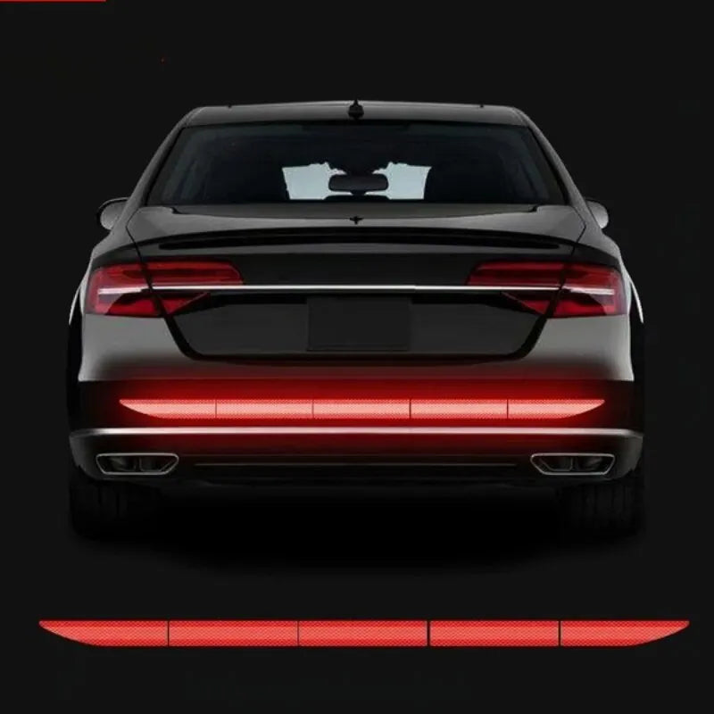Adesivo Refletivo de Segurança Noturna para Carro