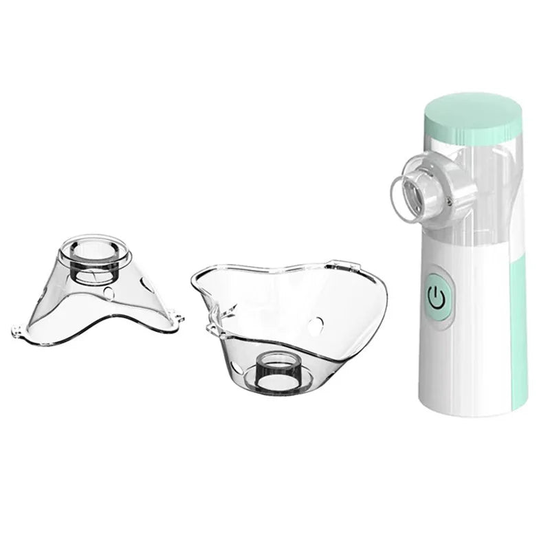 Nebulizador Portátil Silencioso Mesh – Alívio Rápido para Adultos e Crianças