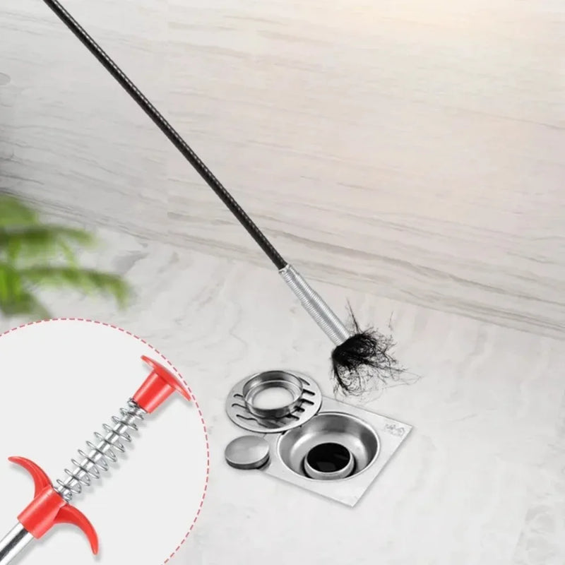 Desentupidor com Garras – Limpeza Fácil para Ralos e Canos