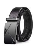 Cinto Masculino de Luxo – Fivela Automática de Metal e Acabamento Premium