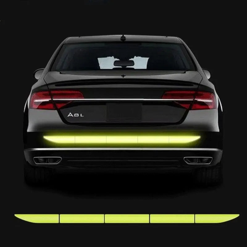 Adesivo Refletivo de Segurança Noturna para Carro